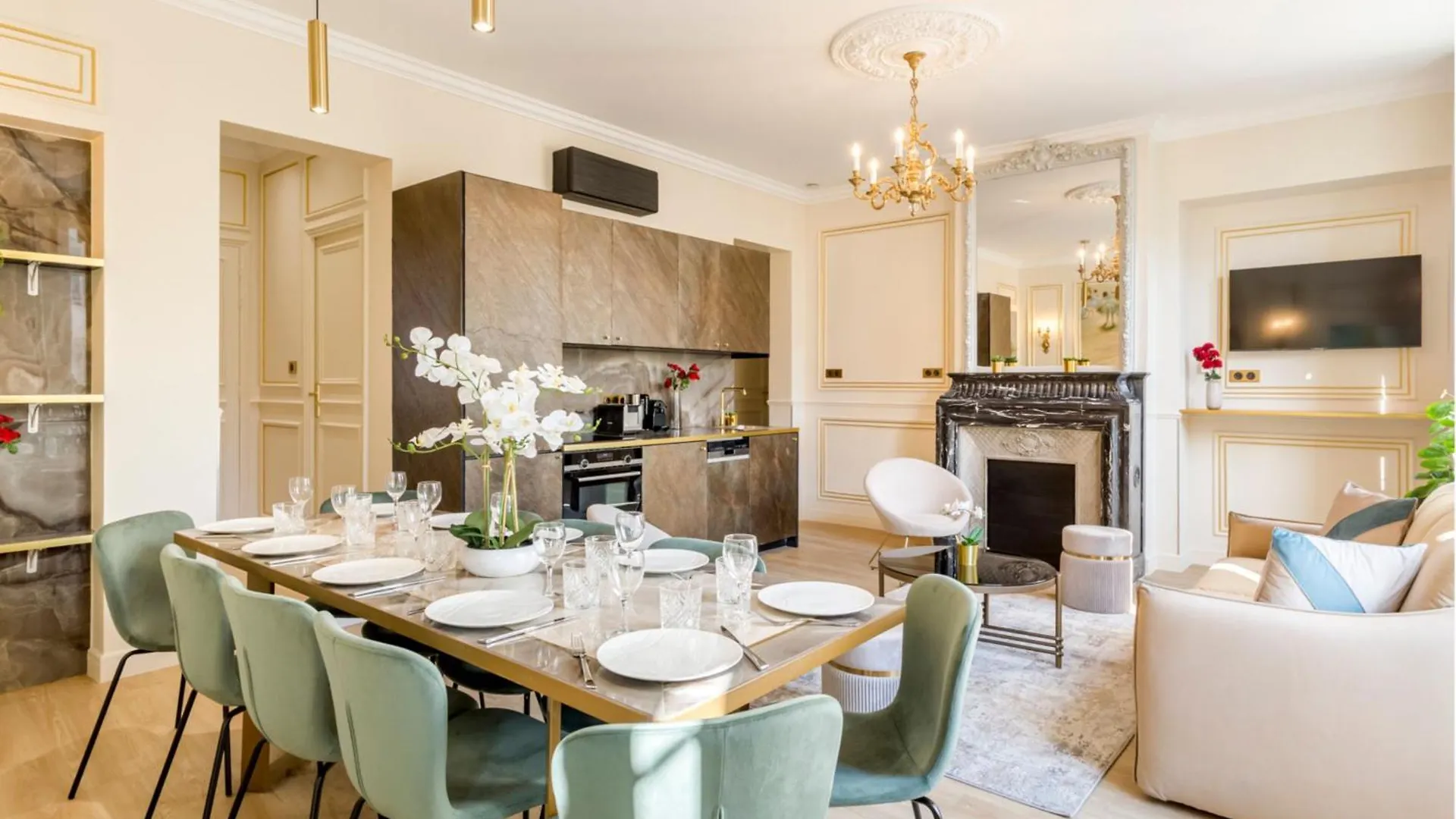 Apartment Merveil - Luxury Suite - Louvre - Opera I Paris